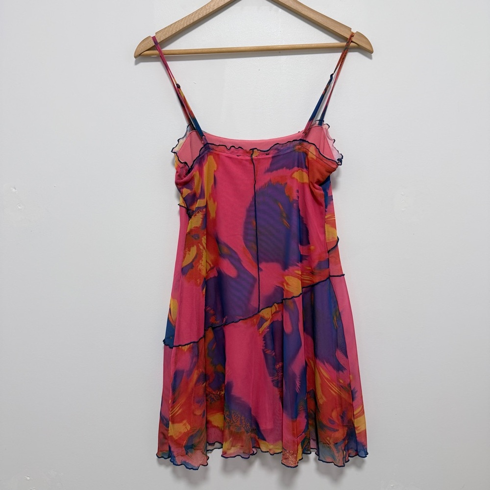 Urban Outfitters Moxie Mesh Mini Slip Dress - Picture 3 of 6